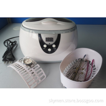 Watch Ultrasonic Cleaner 600ml with Watch Stand 1 Year Warranty